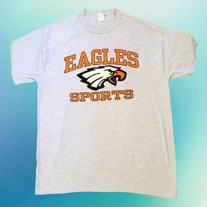 Eagle Sports Large Grey T-Shirt Slightly Used